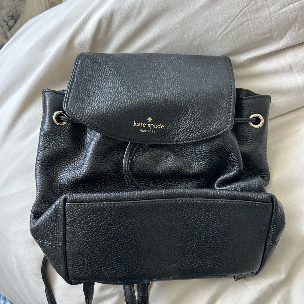 Kate Spade Black Backpack Modern Elegance